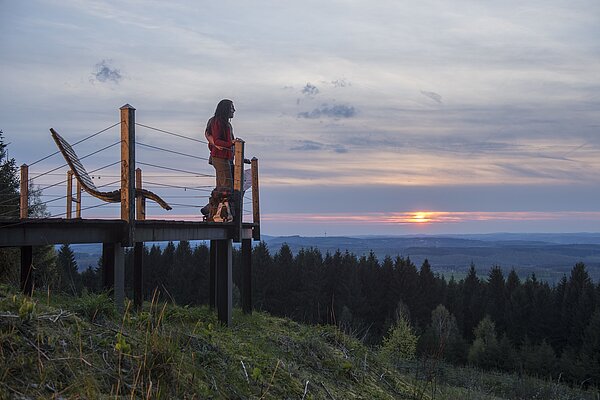 Top-Trails-Rothaarsteig-Sonnenuntergang